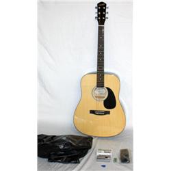 Fender Starcaster Acoustic Guitar and Extras