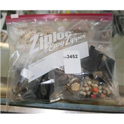 BAG LOT OF MISC COSTUME JEWELRY