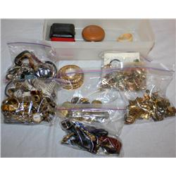 Box of Costume Jewelry-- Might Find a Gem
