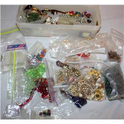 Box of Costume Jewelry-- Might Find a Gem