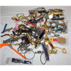 Bag of Misc. Watches-- Might Find a Gem