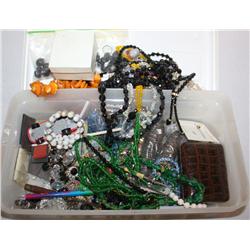 Box of Costume Jewelry-- Might Find a Gem