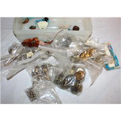 Box of Costume Jewelry-- Might Find a Gem