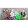 Image 2 : Box of Costume Jewelry-- Might Find a Gem