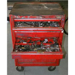 ROLLING TOL BOX W/ MISC. TOOLS