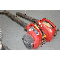 2 HOMELITE BLOWERS/VAC
