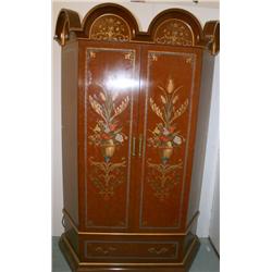 FLOWER DESIGNED ARMOIRE