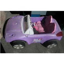 DISNEY PRINCESS POWER WHEEL CAR