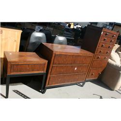 3 PIECES BEDROOM SET