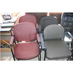 LOT OF 4 CHAIRS
