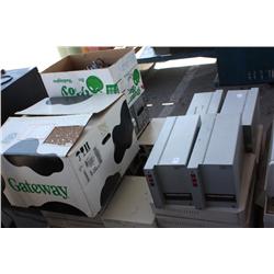 pallet lot misc electronics, computers, printers