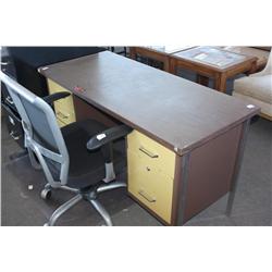 Office desk and chair