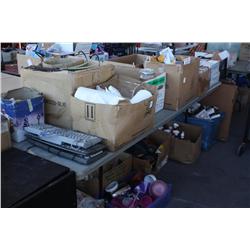 Table lot of miscellaneous items