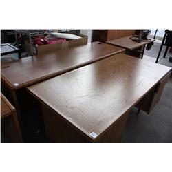 Set of 2 Wood Desks