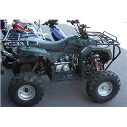 Green Camouflage Four Wheeler