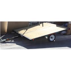Camp out flatbed trailer
