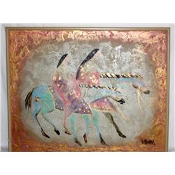 Large Oil on Canvas by Lee Reynolds