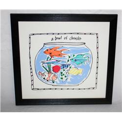 Framed Signed & Numbered Print by Sally Huss