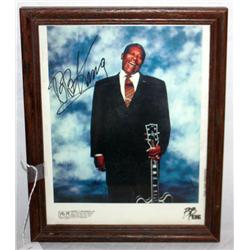 Autographed BB King Photo