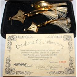 TRITON BOATS Limited Edition GOLD NEMIRE LURES