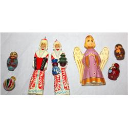 Bag of Christmas Ornaments- Made in Russia