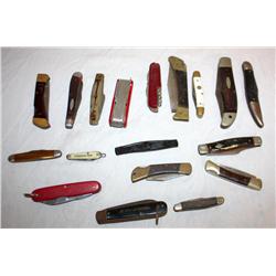 Lot of Vintage Knives