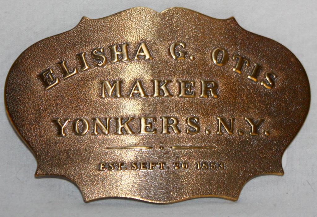 Vintage Otis Elevator Belt Buckle