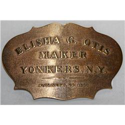 Vintage Otis Elevator Belt Buckle