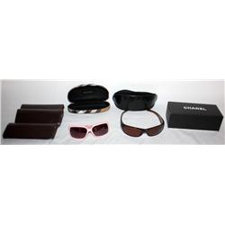 Lot of Designer Sunglasses and Cases