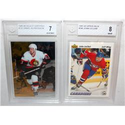 2 Collectible Hockey Cards--Times the Money