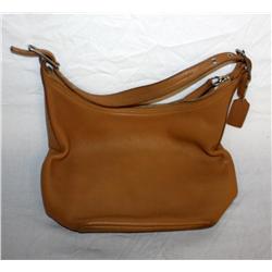 Tan Leather Coach Purse