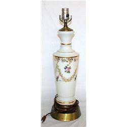 Vintage Hand Painted & Signed Germany Lamp