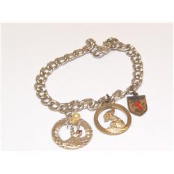 Sterling Charm Bracelet & Charm Necklace