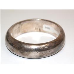 Large Sterling Silver Bangle Bracelet 60gr