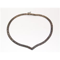 Vintage Italian Sterling Silver Necklace