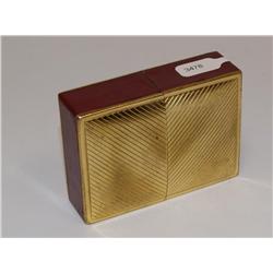 Hampden West German Vintage Travel Alarm Clock