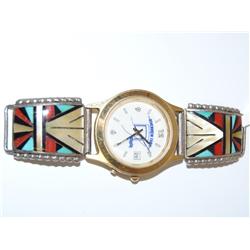 Herbert &Esther Cellicion Signed Silver Watch Band