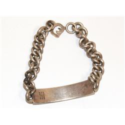 Sterling Silver ID Bracelet 49gr