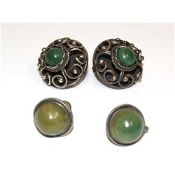 Vintage Mexican Sterling Earrings-X the Money