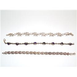 Sterling Silver Tennis Bracelet- X the Money