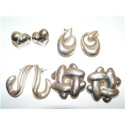 Sterling Silver Earrings - X the Money