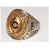 Image 1 : Vintage Football Ring Sterling &14k Gold