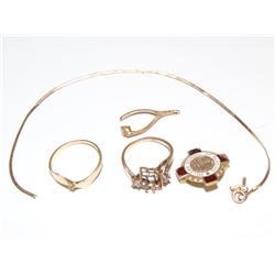 6.6gr 10k & 14k Scrap Gold