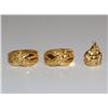 Image 1 : Italian Gold Earrings & Gold Design Buddha