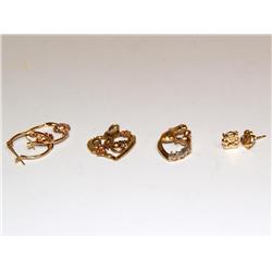 Mom Design Pendant, Earrings hoops