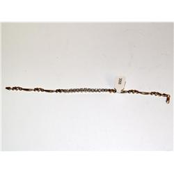 1.00Ctw Diamonds Heart Design Ladies Bracelet