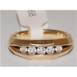 1/2Ctw Diamond Hand Made Wedding Band