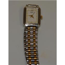 Ladies Seiko Watch W/2 Tone Band (Working)