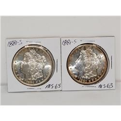 1881-S Morgan Silver Dollar (Times The Money)