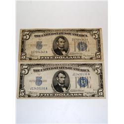 1934-A  $5 Silver Certificate (Times The Money)